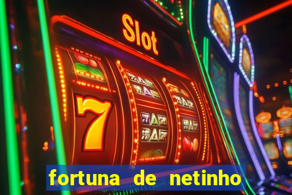 fortuna de netinho de paula